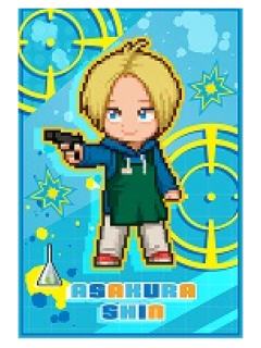 朝仓信特典明信片-像素系列