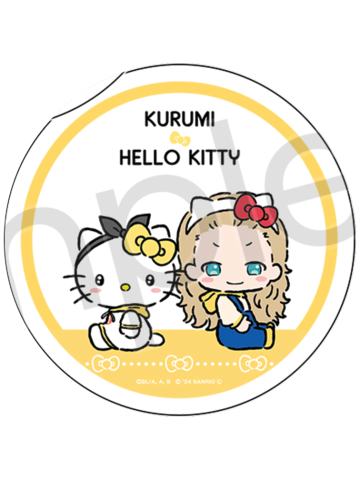 胡桃mini陶瓷杯垫套-KITTY系列