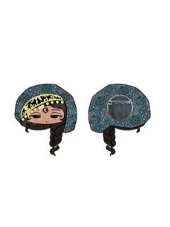 梅姬毛绒徽章-谷子熊第三弹系列