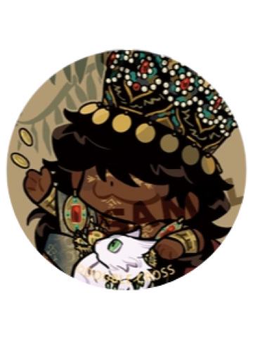 苏丹(苏丹的赏识)Q版徽章-苏丹的一天系列