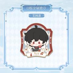 艾因Q版金属徽章-2025音乐会主题重逢与永恒之诗系列