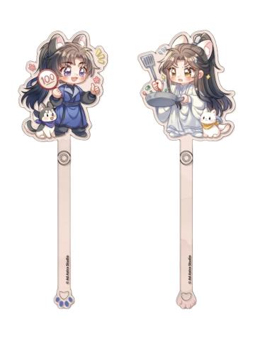 厨神争霸系列Q版打卡棒-萌果酱谷子咖啡联动主题Cafe