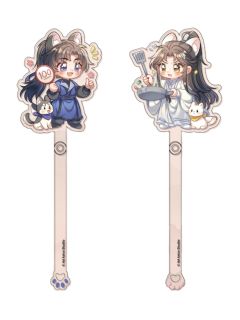 厨神争霸系列Q版打卡棒-萌果酱谷子咖啡联动主题Cafe