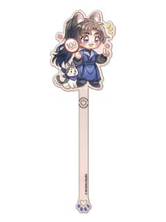 墨燃厨神争霸系列Q版打卡棒-萌果酱谷子咖啡联动主题Cafe