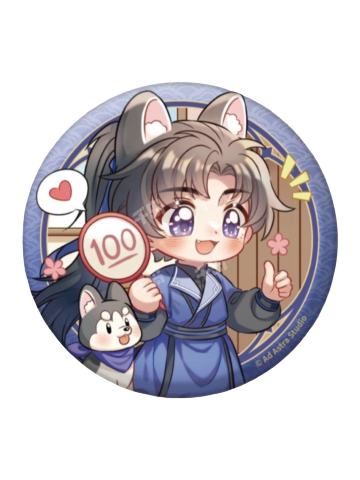 墨燃厨神争霸系列Q版徽章套组-萌果酱谷子咖啡联动主题Cafe