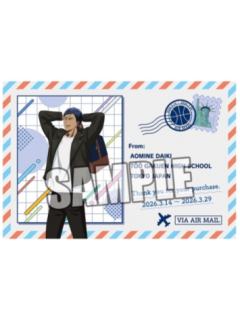 青峰大辉明信片-西蓝花旅游系列特典