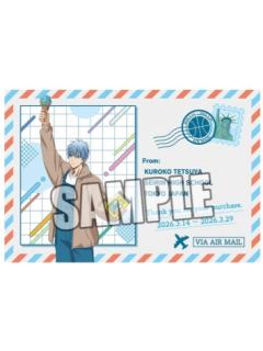 黑子哲也明信片-西蓝花旅游系列特典