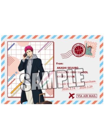 赤司征十郎明信片-西蓝花旅游系列特典