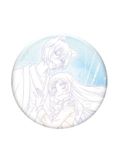 桃园奈奈生&巴卫75mm线稿徽章-星河动漫系列