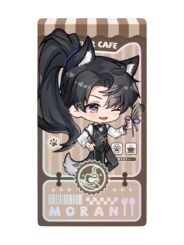 墨燃迷你镭射小票（执事款）-萌果酱谷子咖啡联动主题Cafe