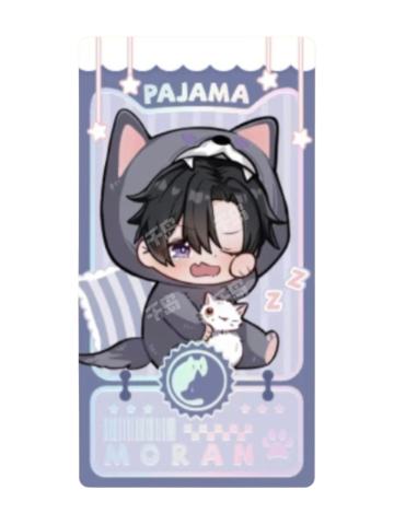 墨燃迷你镭射小票（睡衣款）-萌果酱谷子咖啡联动主题Cafe