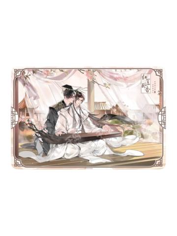 红莲卧香款PVC餐垫-萌果酱谷子咖啡联动主题Cafe