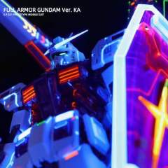 MG FA-78 全装备高达 Ver.Ka 半机械彩色透明版-资料图