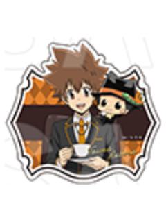 泽田纲吉&里包恩贴纸-下午茶时光系列