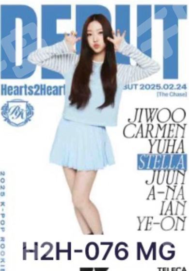 TELECA hearts2hearts ステラ STELLA レア Hearts2Hearts(하츠투하츠