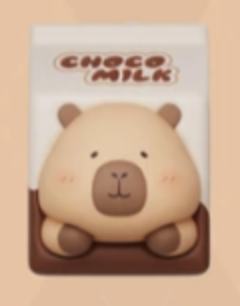 豚豚白巧牛奶盒