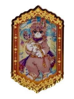 兔爷亚克力冰箱贴-星海奇旅系列