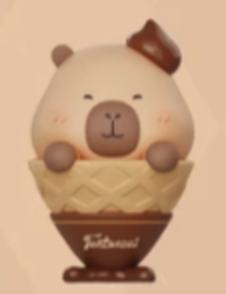 豚豚巧克力脆筒