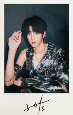 肆意少年见面会单人款拍立得 桂源ver.D