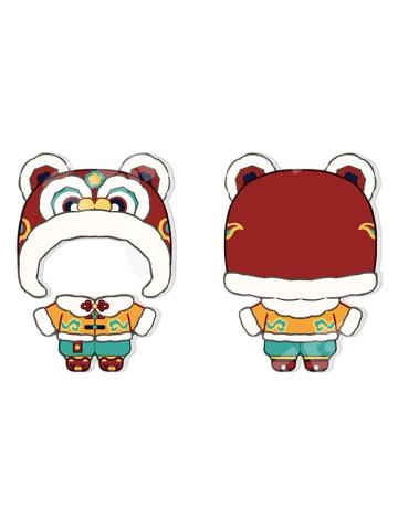 祥瑞虎虎(甜心服饰)磁吸换装摆件-甜心日常系列