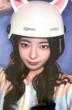 ms东京签售中签卡 粒 猫咪头盔ver.