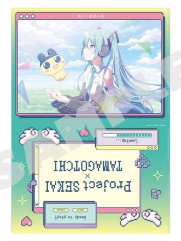 初音未来1文件夹-拓麻歌子联动系列