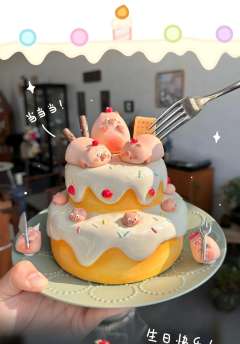 巨无霸双层蛋糕