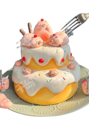 巨无霸双层蛋糕