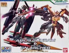 HG00 GN-007 & GNR-101A 堕天使高达 & GN弓兵战机 彩色透明版-资料图