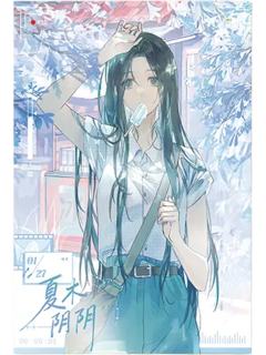 冯宝宝2明信片(四季变迁)-遇意飞花令（闲趣篇）