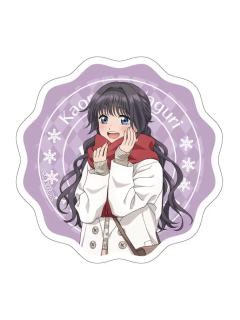 和栗薰子贴纸-冬日约会服装Ver.