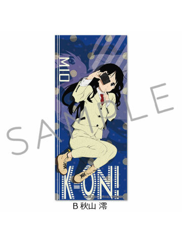 秋山澪毛巾-招财猫卡拉OK系列