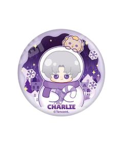 査理苏款-暖心雪抱系列Q版徽章