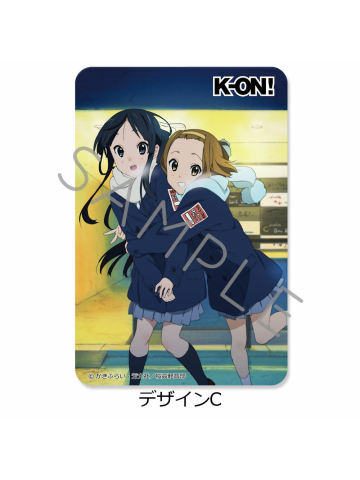 秋山澪&田井中律透卡贴纸-TV绘插画系列 