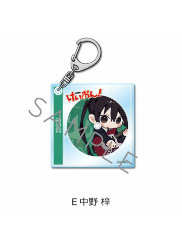中野梓钥匙扣-CD风演奏Q版系列