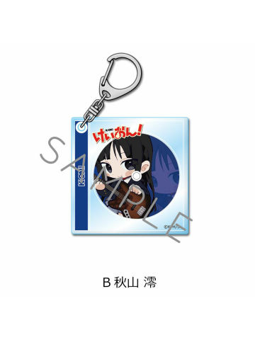 秋山澪钥匙扣-CD风演奏Q版系列