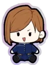 钉崎野蔷薇毛绒挂件-AlphaTime咒术回战毛绒盲盒