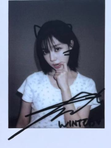 泡泡摩奇签售拍立得 冬