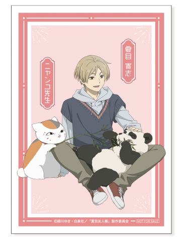 夏目贵志&猫咪老师特典明信片-pop up store快闪系列