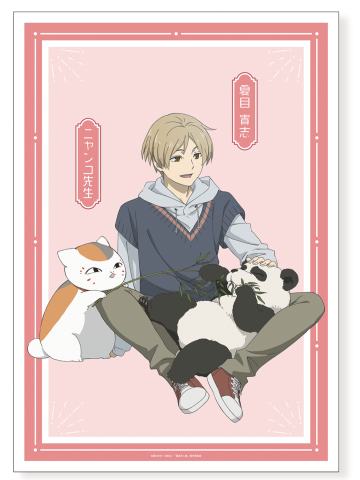 夏目贵志&猫咪老师透明海报-pop up store快闪系列