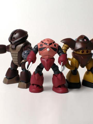 HGUC 水陆两用MS套装