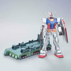 HGUC RX-78-2 高达+高达拖车 高达屹立在大地之上场景 特殊质感Ver.-资料图