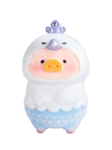 LuLu猪-动物派对香港澳门限定版吊卡(白孔雀)