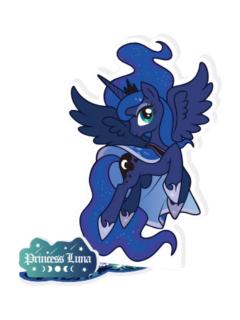 月亮公主(皇冠款)立牌-友谊绘影奇遇版系列