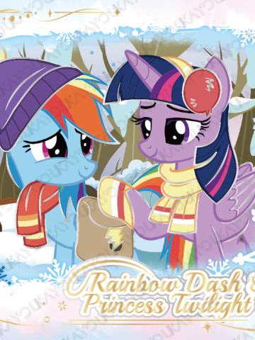 Rainbow Dash&Princess Twilight Sparkle