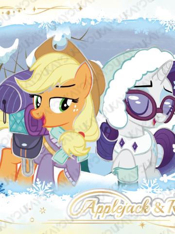 Applejack&Rarity