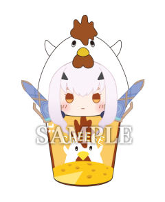 梅柳齐娜炸鸡玩偶-FGO10周年罗森联动