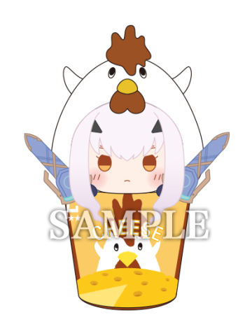 梅柳齐娜炸鸡玩偶-FGO10周年罗森联动