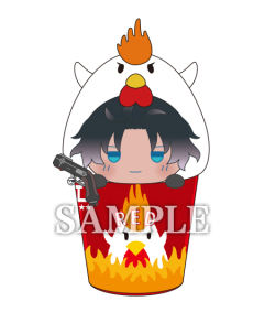 巴沙洛缪·罗伯茨炸鸡玩偶-FGO10周年罗森联动