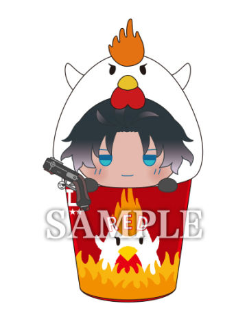 巴沙洛缪·罗伯茨炸鸡玩偶-FGO10周年罗森联动